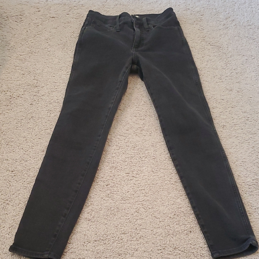Madewell Black Skinny Jeans